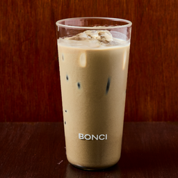 Iced Hojicha Latte
