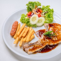 สเต็กพอร์คชอปเทอริยากิ