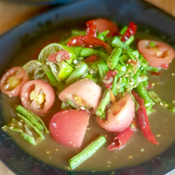 ส้มตำถั่ว