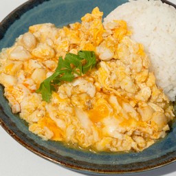 ข้าว+ไข่ข้นปู