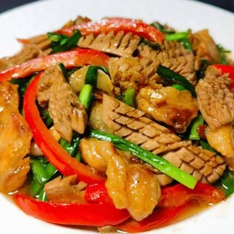 ผัดเสี้ยนจี้หมู