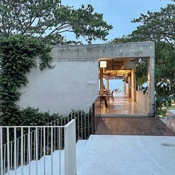 sunset pool bar