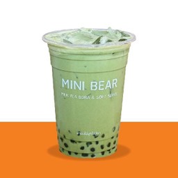 มัทฉะลาเต้พรีเมียมไข่มุกมินิแบร์์์