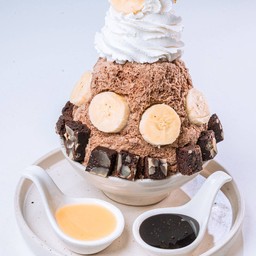 บิงซูกล้วย บราวนี่