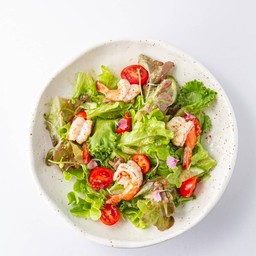 สลัดกุ้งและไข่กุ้ง