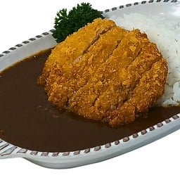 ข้าวแกงกะหรี่หมูทอด