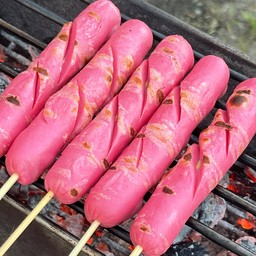 ร้านตู้ลูกชิ้น ลูกชิ้นจุ่มย่างหอมเตาถ่าน