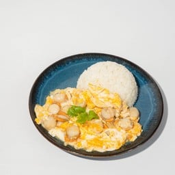 ข้าว+ไข่ข้นหอยเชล