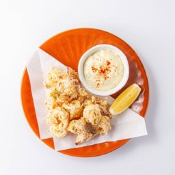 หมึกทอด