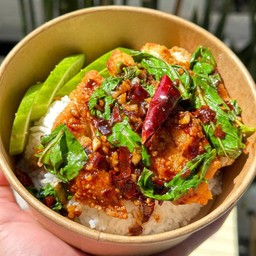 ข้าวกระเพรา [ไก่ทอด] 🐔