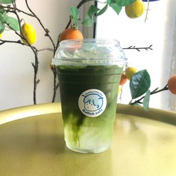 มัทฉะมะพร้าวเผา