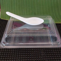 ชุดกล่องข้าว+ช้อน 1ชุด