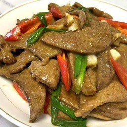 ผัดตับหมู