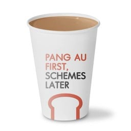 ปังอูชานม(ร้อน)