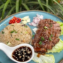 ข้าวผัดมันเนื้อ