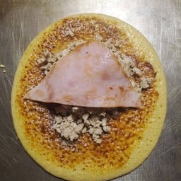 พริกเผา + หมูสับ + แฮม