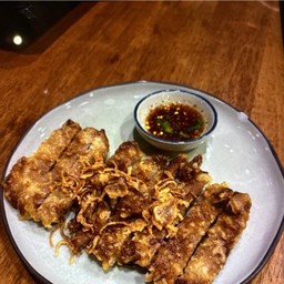 สันคอหมูทอด