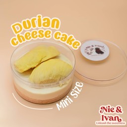 #Mini Durian cheesecake