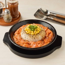 ข้าวเปปเปอร์จัมโบ้แซลมอน