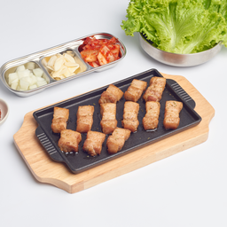 5. หมูสามชั้นย่าง กระทะร้อน