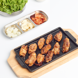 4. ไก่ย่างซีอิ้วเกาหลี กระทะร้อน