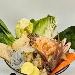 ชุดซีฟู้ด ชั่งวัตถุดิบ 500 g. 海鲜套餐Seafood set meal