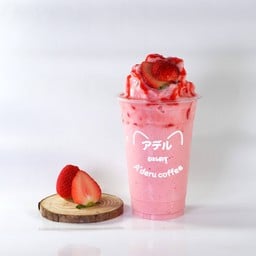 นมสดสตอเบอรี่ สมูทตี้