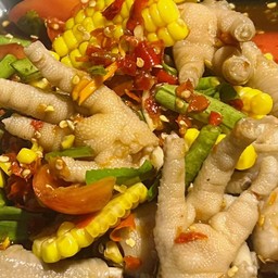 ตำเหลาปลาร้า ขาไก่