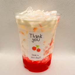 นมสดสตอเบอรี่