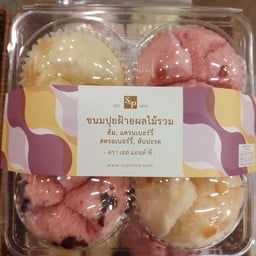 ขนมปุยฝ้ายผลไม้รวม