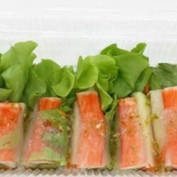 ร้านสลัดโรลน้ำจิ้มซีฟู้ด บ้านเอื้ออาทรแสมดำตึก12