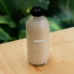 White cold brew