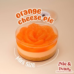 #Mini Orange cheese pie