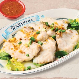 ปลากะพงลวกจิ้ม