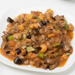 ข้าวผัด ราดหน้าฮกเกี้ยน (M)