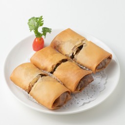 ปอเปี๊ยะทอดไส้เป็ดย่าง