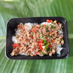 กะเพราเนื้อสับ