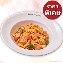ฟูซิลลี่ผัดแฮม