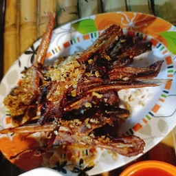 ปากเป็ดทอด กระเทียม