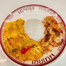 ข้าว +  กับข้าว2อย่าง