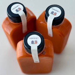 ชาไทยนมโอ๊ตพรีเมี่ยม 3 ขวดจุกๆ