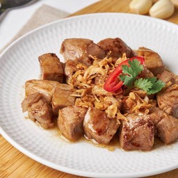 หมูนุ่มผัดซอสมะขาม 209 kcal