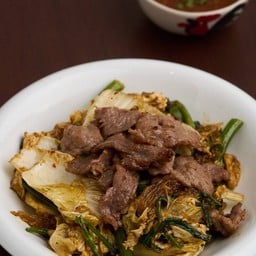 สุกี้แห้งเนื้อหมัก