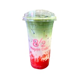 มัทฉะ สตรอเบอรี่(22 oz.) ‘Matcha milk Strawberry’