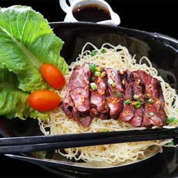 บะหมี่ไข่หน้าเนื้อแฟร้งค์