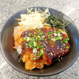 ข้าวหน้าไก่ทอดเทอริยากิ