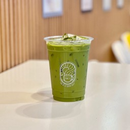 ชาเขียวนมเย็น (Iced Green Milk Tea)