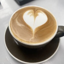 Hazelnut caffe latte HOT