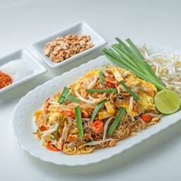 ผัดไทยวุ้นเส้นกุ้ง