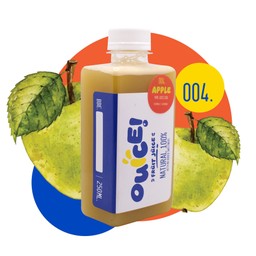 004. แอปเปิ้ลเขียวแท้ 100% เพิ่มวิตามิน